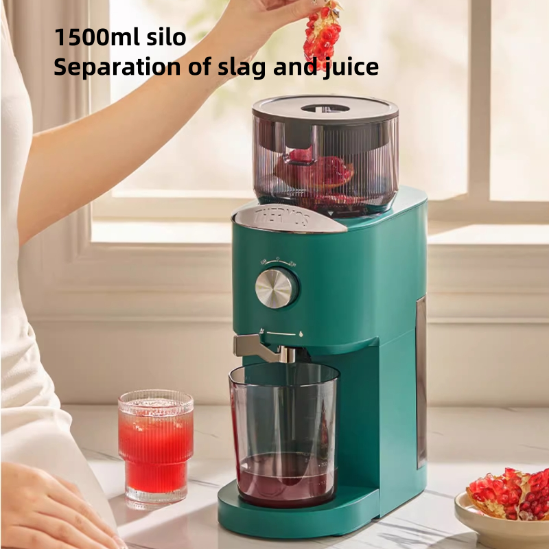 220V Juicers for Fruits and Vegetables with High Juice Yield，Spiral slow grinding Double filter screen Separation of slag juice