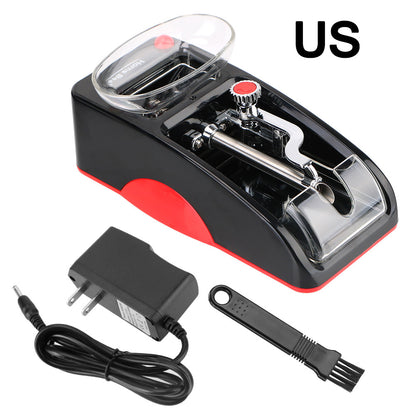 Cigarette Rolling Machine Tobacco Roller Smoking Accessories EU US Plug DIY Injector Maker Smoking Tool Electric Automatic