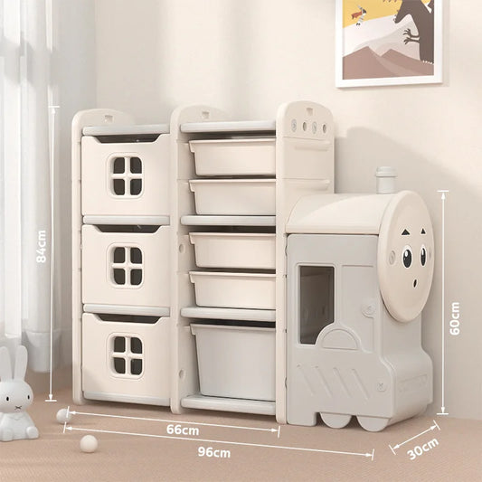 Kids toy storage rack Space-saving Toy Storage RackCar Holders for Kids